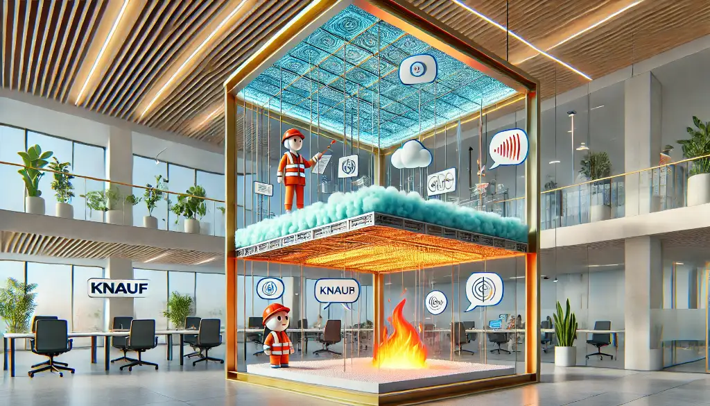 مواد اولیه سقف کاذب کناف: ترکیب علم و فناوری